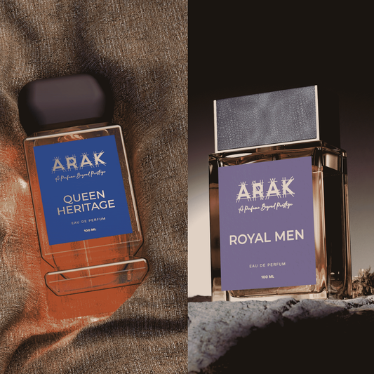 Pack of 2 | Royal Men For Him and Queen Haritage For Her